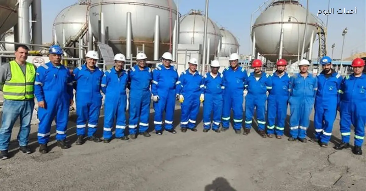 رئيس بتروجاس يتفقد مصنع القطامية لمتابعة الإنتاج