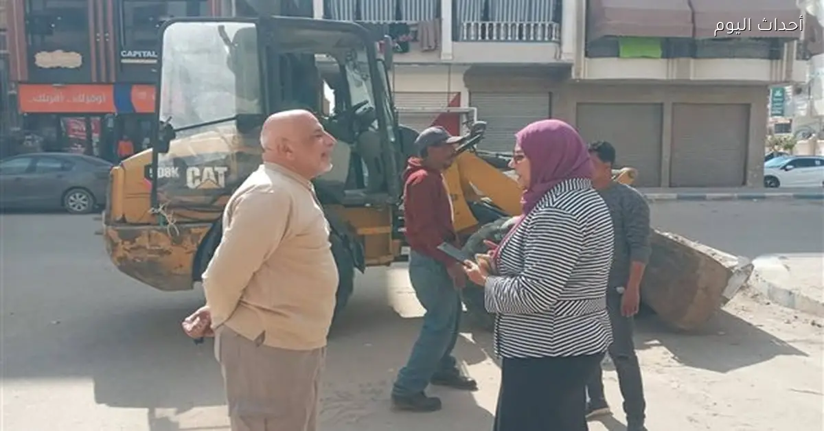 رفع كفاءة الإنارة والنظافة في حي فيصل