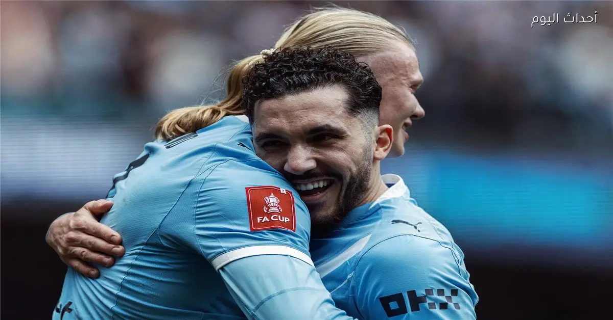 ريان شرقي يظهر بتصرف غريب في مباراة مانشستر سيتي وليفربول