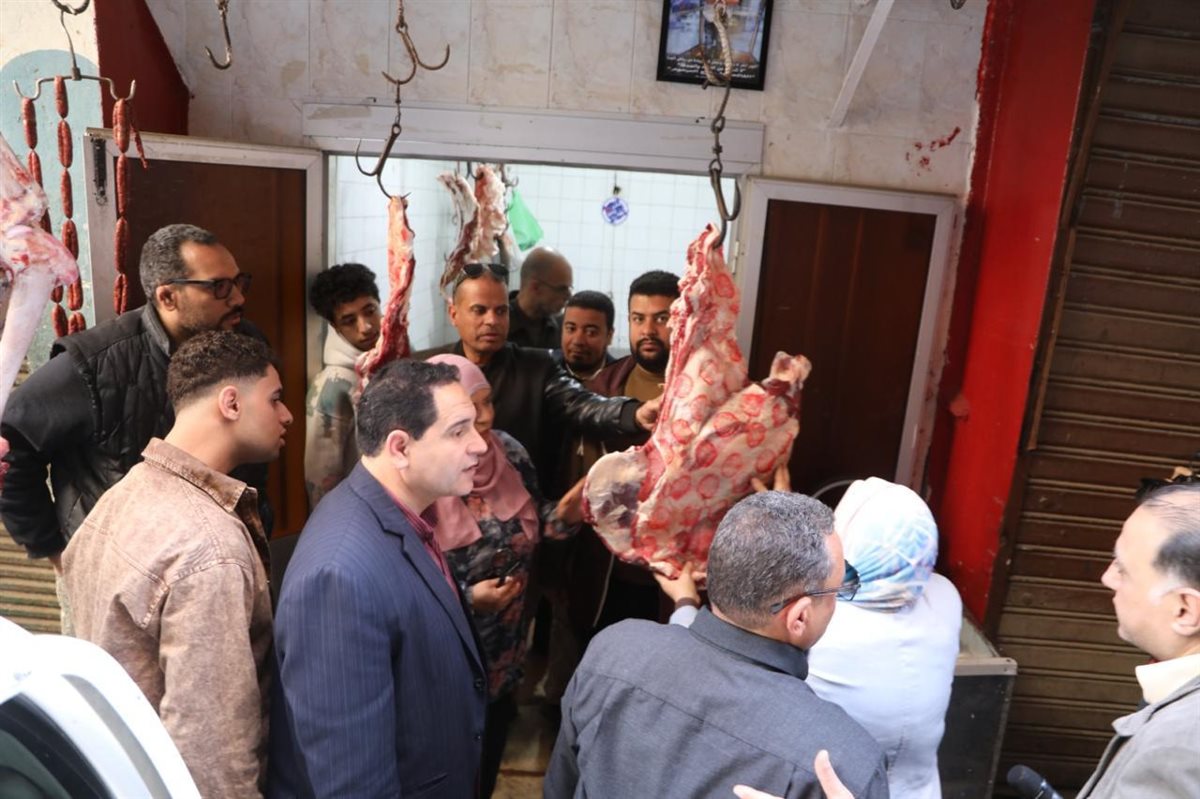 جانب من اللحوم المذبوحة خارج المجازر الرسمية