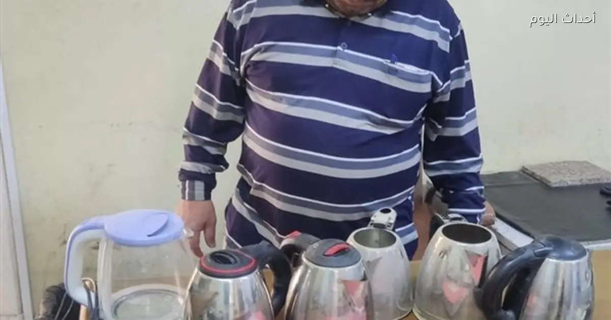 ضبط غلايات وسخانات مخالفة في محطات الكهرباء