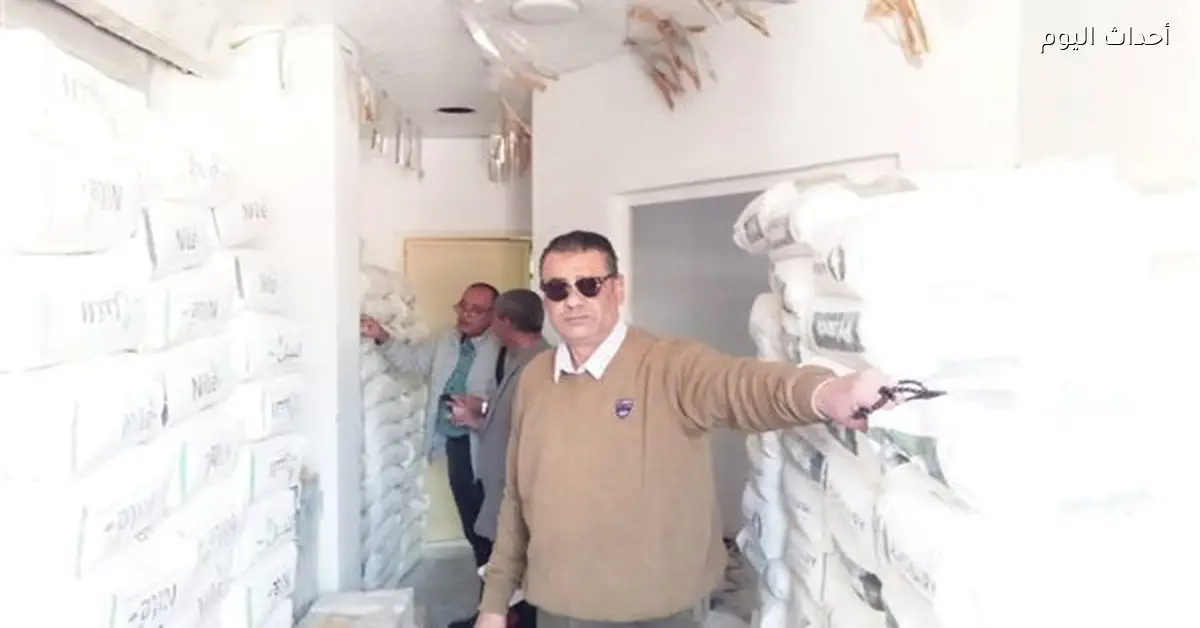 ضبط مخازن غير مرخصة وسلع مجهولة في بني سويف