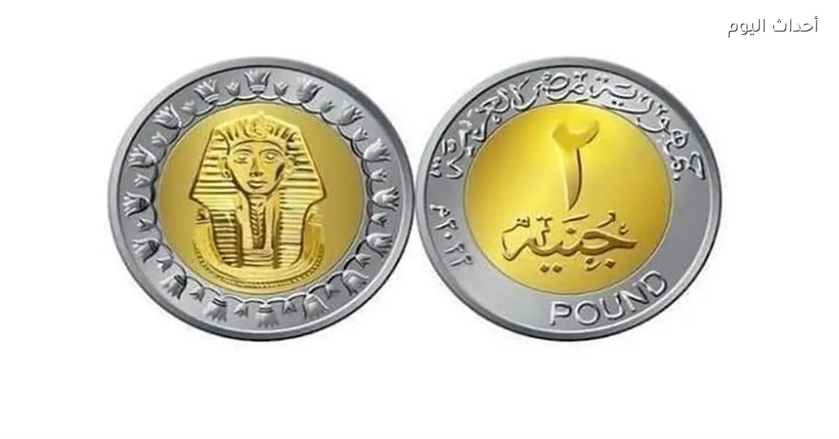 طرح عملة الـ 2 جنيه الجديدة قريبا وتغيير سبيكة الجنيه