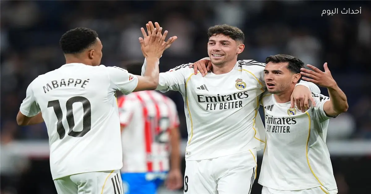 فالفيردي يحرز هدف ريال مدريد الأول في شباك جيرونا