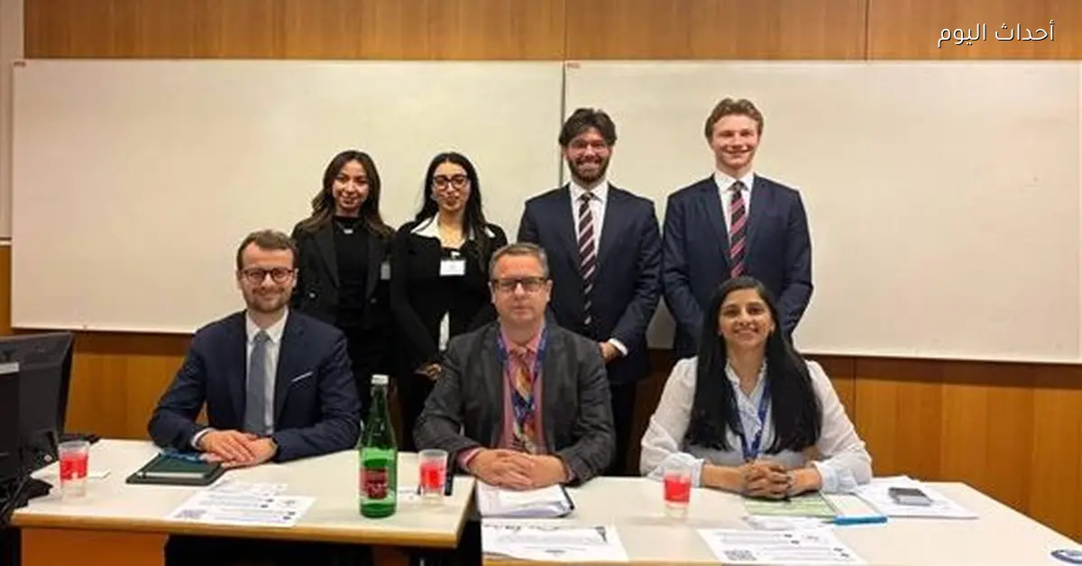 فريق حقوق عين شمس يشارك لأول مرة في مسابقة المحاكمة الصورية للتحكيم التجاري الدولي في النمسا