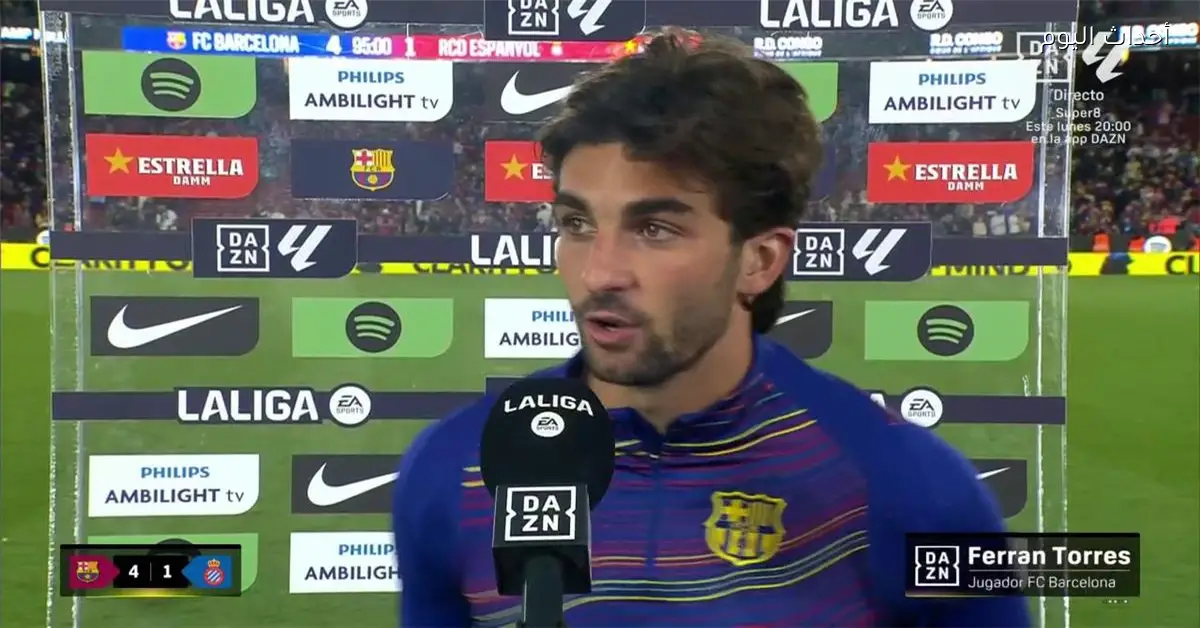 فيران توريس يؤكد تعرضه لضغوط خارجية ويسجل هدفا يرد به على المنتقدين