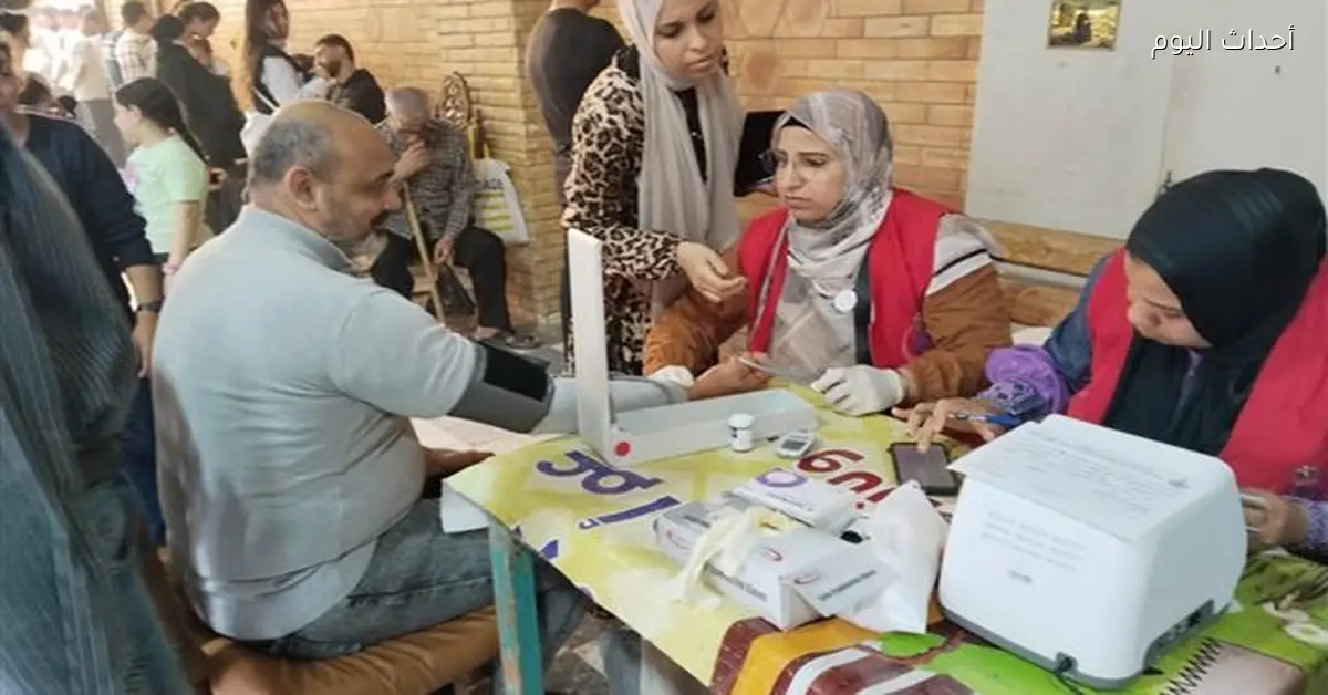 قافلة طبية مجانية بكنيسة الأنبا أنطونيوس في السويس