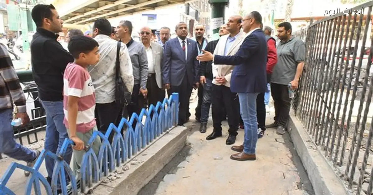 محافظ أسيوط يتفقد تطوير ميدان الشهيد أحمد جلال