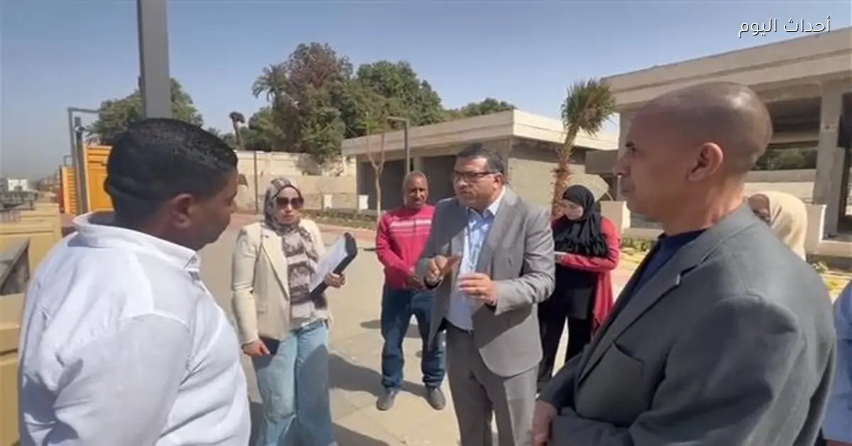 محافظ قنا يستلم مشروع الكورنيش بعد استيفاء شروط الحريق