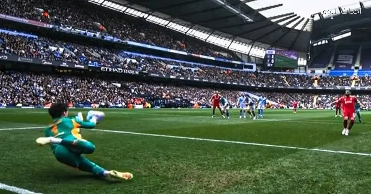 محمد صلاح يهدر ركلة جزاء في مباراة ليفربول ومانشستر سيتي