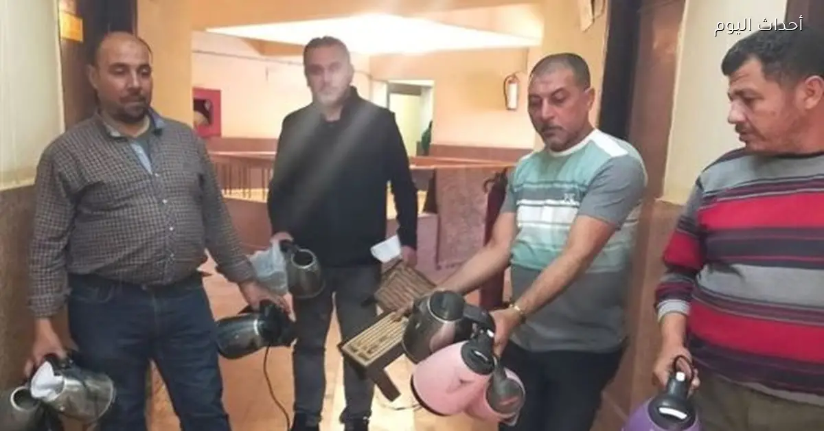 مخالفات خطيرة في الشركة القابضة للكهرباء بسبب سخانات وغلايات بالمكاتب