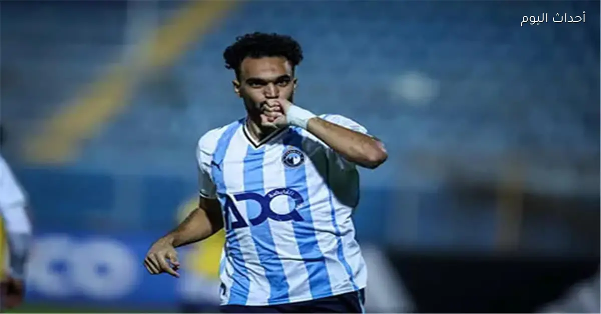 مصطفى زيكو يحرز هدف بيراميدز الأول في شباك إنبي