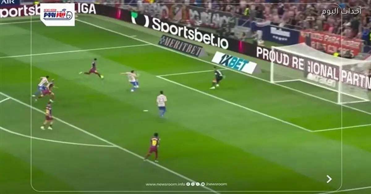 ملخص مباراة أتلتيكو مدريد وبرشلونة في الدوري الإسباني والنتيجة والأهداف