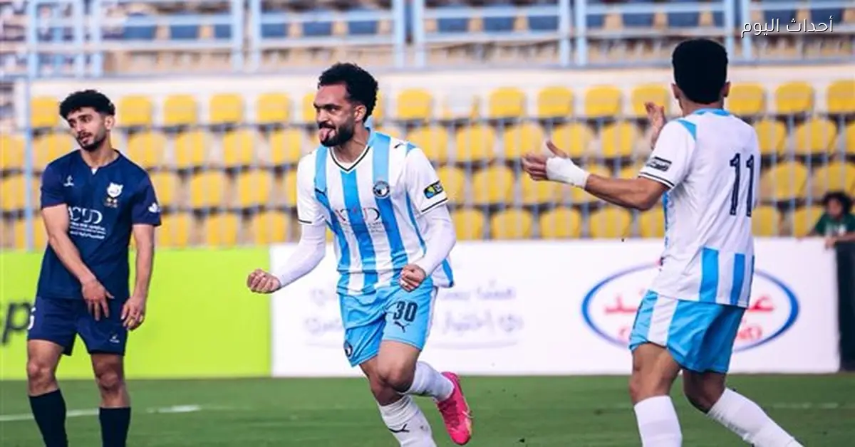 ملخص وأهداف الشوط الأول لمباراة بيراميدز وإنبي في كأس مصر 2026