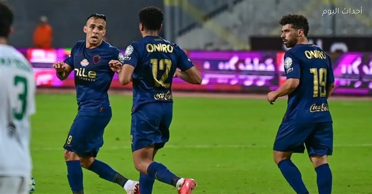 ناصر منسي يتوج بجائزة أفضل لاعب في مباراة الزمالك والمصري