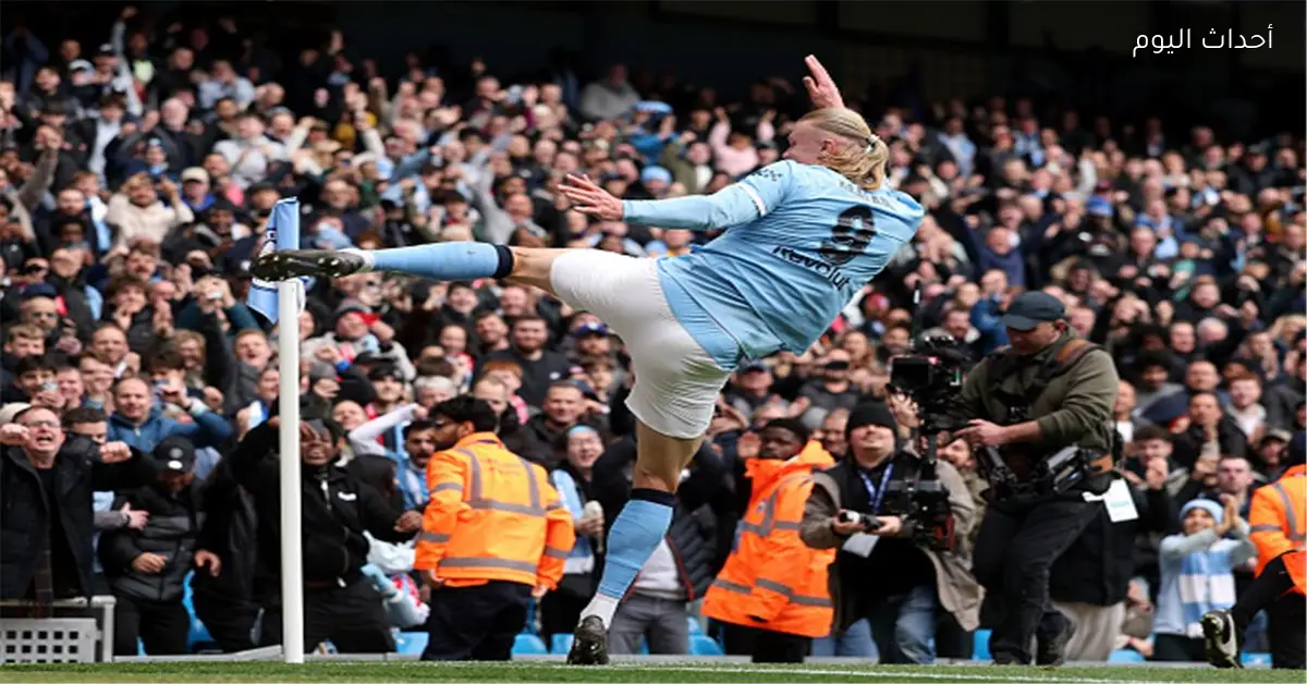 هالاند يتألق بتسجيل هدفين في ربع نهائي كأس الاتحاد أمام ليفربول