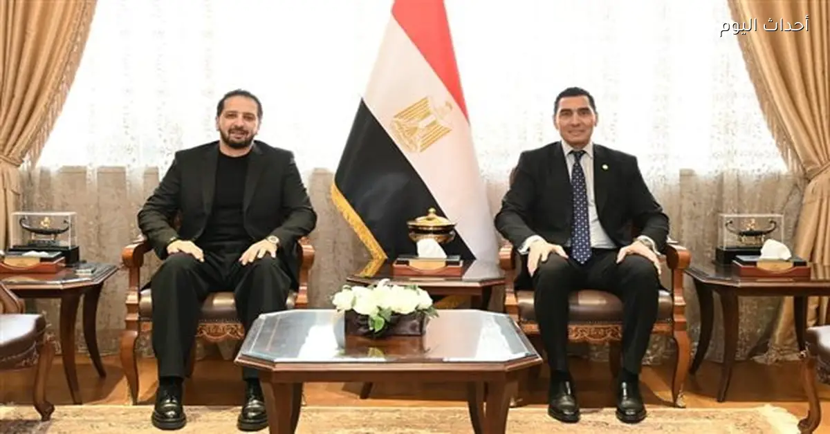 وزير الشباب والرياضة يبحث تعاون مع الرئيس التنفيذي لشركة MBG