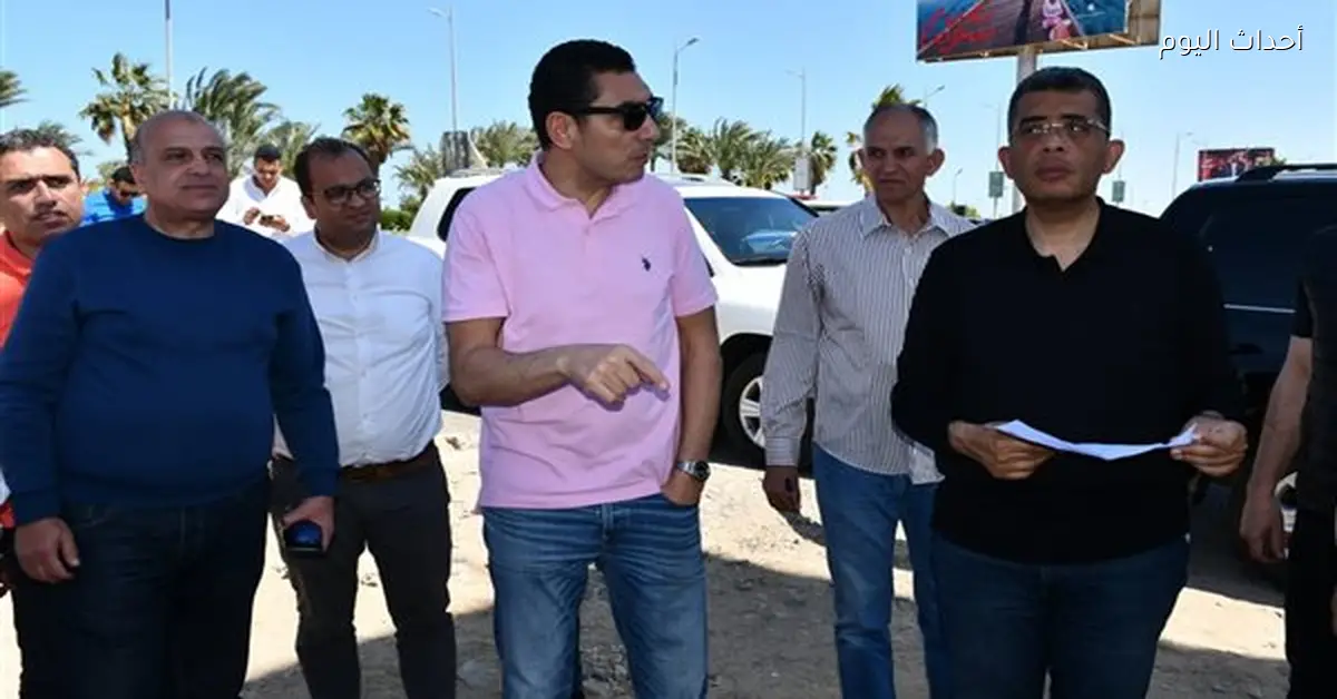 وزير الشباب والرياضة يزور القرية الأولمبية في الغردقة