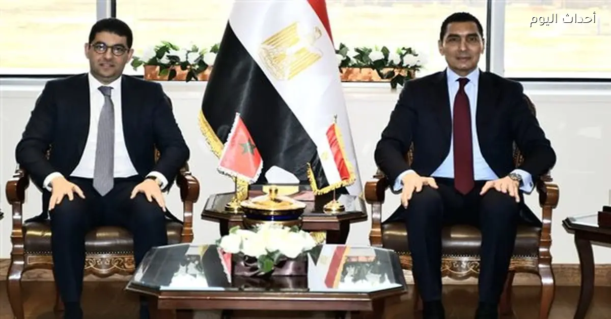 وزير الشباب والرياضة يستقبل نظيره المغربي لتعزيز التعاون بين مصر والمغرب
