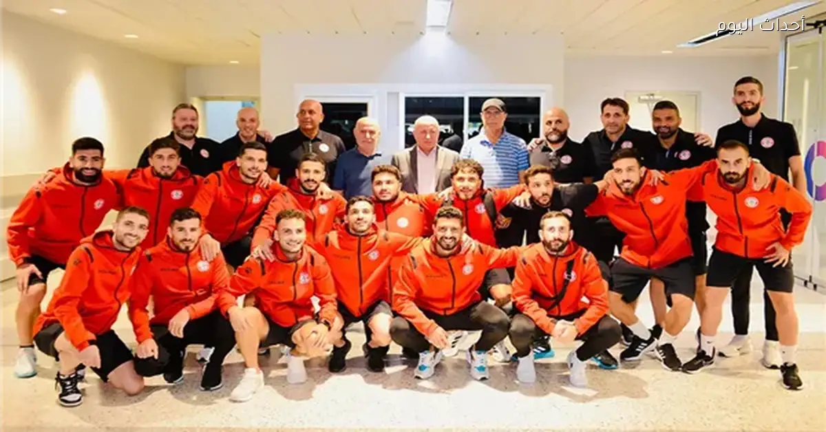 وصول بعثة منتخب الجزائر لمواجهة مصر